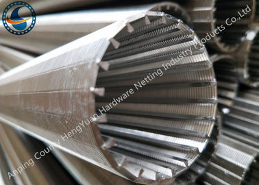 Reverse Rolled Stainless Steel Profile Wire Screen For Running Water Treatment