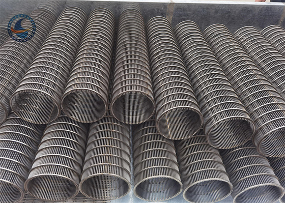 Stainless 304 Wire Wrapped Screen Johnson Backwash Filter Tube For Kitchen Cartridge