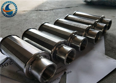 Ss Water Filter Nozzles 1.5t/H 0.5t/H 1t/H Flow V Slot Shape Screen