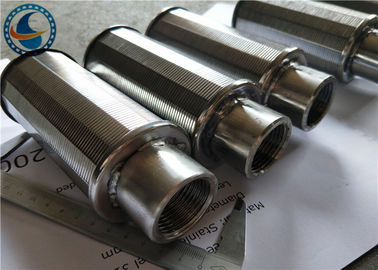 Ss Water Filter Nozzles 1.5t/H 0.5t/H 1t/H Flow V Slot Shape Screen
