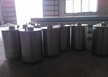 Abreaction Resistant Wedge Wire Screen Pipe , SS 304 Rotating Drum Screen