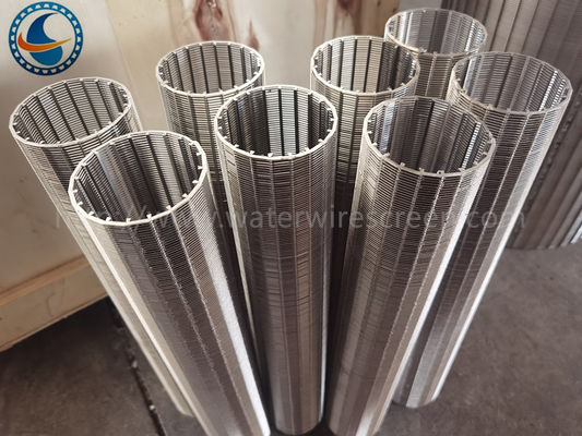 AISI 304 Inverted Wire Wrapped Screen With 100um Slot