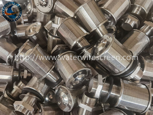 0.2mm Slot Johnson Wedge Wire Water Filter Nozzle