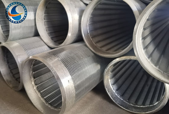 6-5/8" Low Carbon Galvanized Wedge Wire Screen Filter For Sand Control
