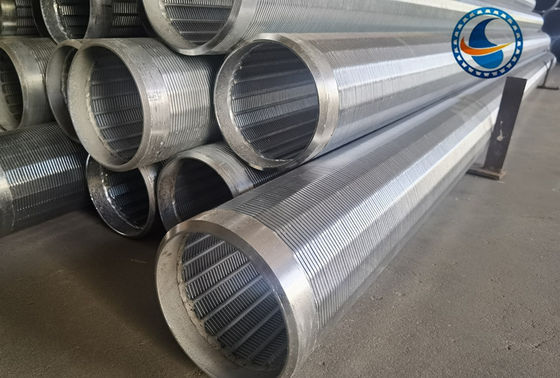 6-5/8" Low Carbon Galvanized Wedge Wire Screen Filter For Sand Control