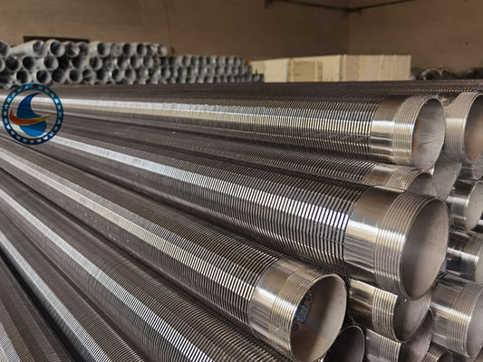 Johnson Wire Wrapping 304 Stainless Steel Sand Control Screens 2900mm Length