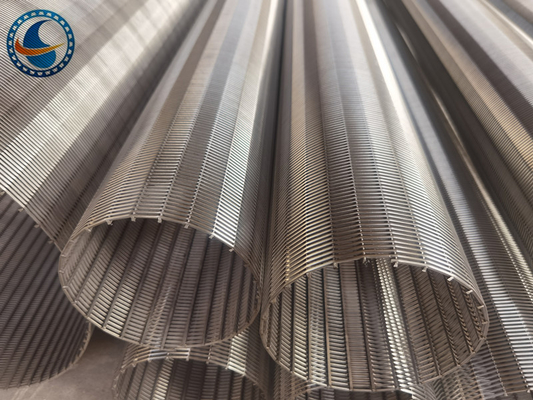 Looped Type Wedge Wire Ss 304 Water Well Screen Pipe