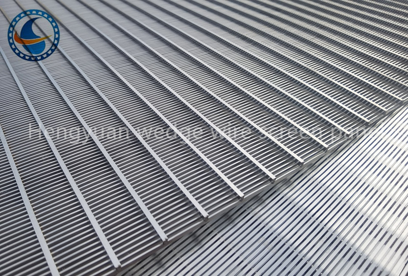 Painéis de Tela de Fio Cunha de Aço Inoxidável 304 para Mineração