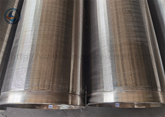 O fio inoxidável envolve 4 polegadas bem - as tubulações de filtro da tela reduzem o consumo de energia