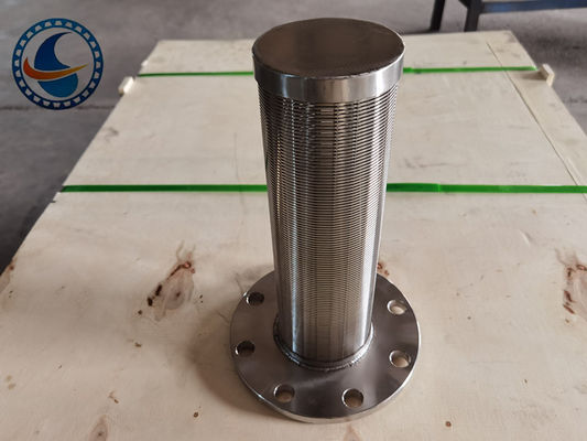 Filtro de poço em aço inoxidável Johnson Vee Wire