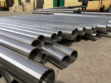 tubo de aço inoxidável do entalhe 316L 304 321 para a filtragem da água