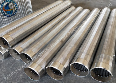Tela de fio de aço inoxidável soldada de Johnson, poço de água durável - selecione a tubulação