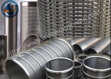 Filtro de tela durável do cilindro giratório que obstrui não para o setor petroleiro