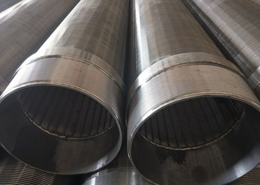 O fio da tubulação 89mm envolveu a tela para o filtro do poço de água