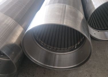 Tubo de tela de poço de água Slot 40 Ss304 fio em forma de V