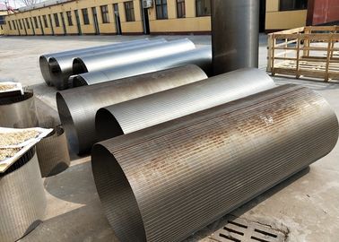 A peneira do fio da cunha dos SS 316L Johnson filtra para o produto químico/setor petroleiro