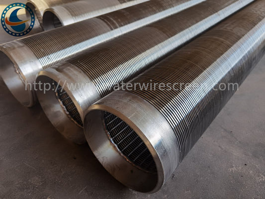 6-5/8 da” tubo entalhado Downhole do fio cunha com extremidades chanfradas
