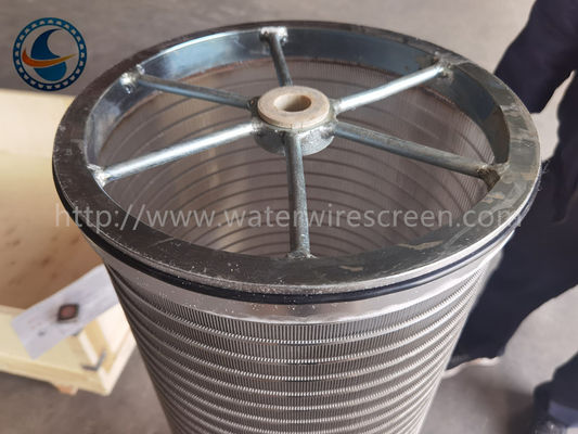 Tela de fio reversa da cunha 304 do entalhe de aço inoxidável de Johnson 0.5mm
