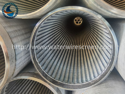 o entalhe de 1.0mm envolveu o filtro de areia da bomba de Johnson Wedge Wire Screen Sieve