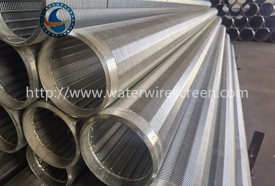 Filtro de controle 168mm da areia do poço de água Johnson Stainless Steel Well Screen 304