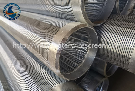 tubo da tela de 4-1/2inch Lcg Johnson Non Clogging Wire Wrapped para o poço raso