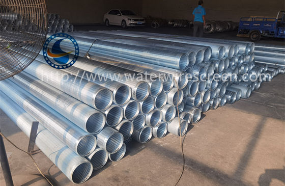 O controle 6-5/8” Johnson Wire Screen Tube With 30 da areia do poço de água entalha