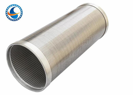 Poço de perfuração Ss304 6-5/8” Johnson Wire Screen Pipe