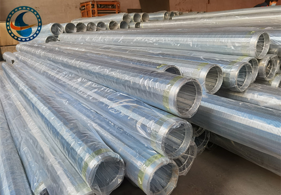 3-1/2 do” carbono da tubulação da tela de fio entalhe 20 V o baixo galvanizou