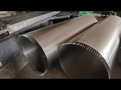 316l de aço inoxidável de perfil de arame rotativo cilindros de tela de tambor