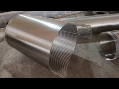 Ecrã de arame V de perfil inverso / Ecrã de arame de cunha para a indústria do petróleo