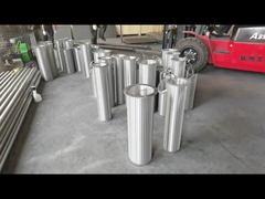 Tubo de Tela de Fio em Cunha com Fio em V de Aço Inoxidável 316L